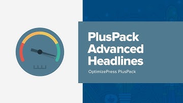 OptimizePress PlusPack Advanced Headline