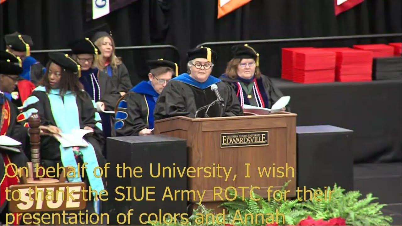 2022 SIUE Fall Commencement December 16 2 p.m. YouTube