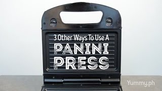 Celebrity 3 Other Ways To Use A Panini Press | Yummy Ph Profile