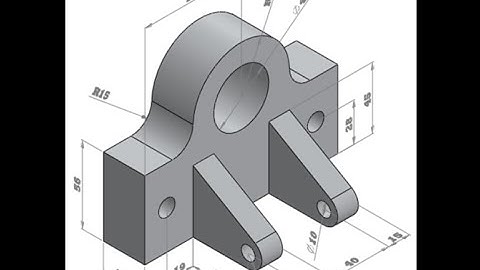 how to draw a 3d model with creo elements using extrude command