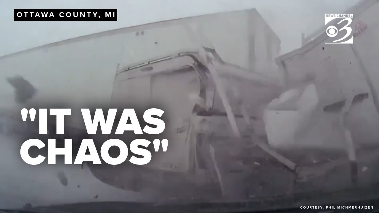 I-196 Nightmare: How first responders navigated a 100+ car pileup in West Michigan