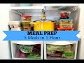 How to Meal Prep 5 Meals in 1 Hour | Meal Prep for Family