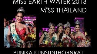 Miss Earth Water 2013 Miss Thailand Punika Kunsuntornrat