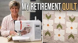 Piecing My Retirement Quilt: Drunkard’s Path Blocks Dogwood Quilt (Featuring PooLin EOC02)