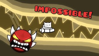 The Hardest Ship Ever Gold Temple By Serponge Geometry Dash Beanable