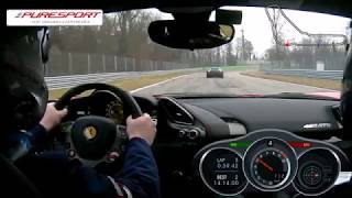 Ferrari 488 GTB MONZA con istruttore a tratti indisponente PURESPORT