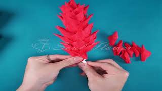 Tropical Paper Ginger Flower | DIY Paper Flower
