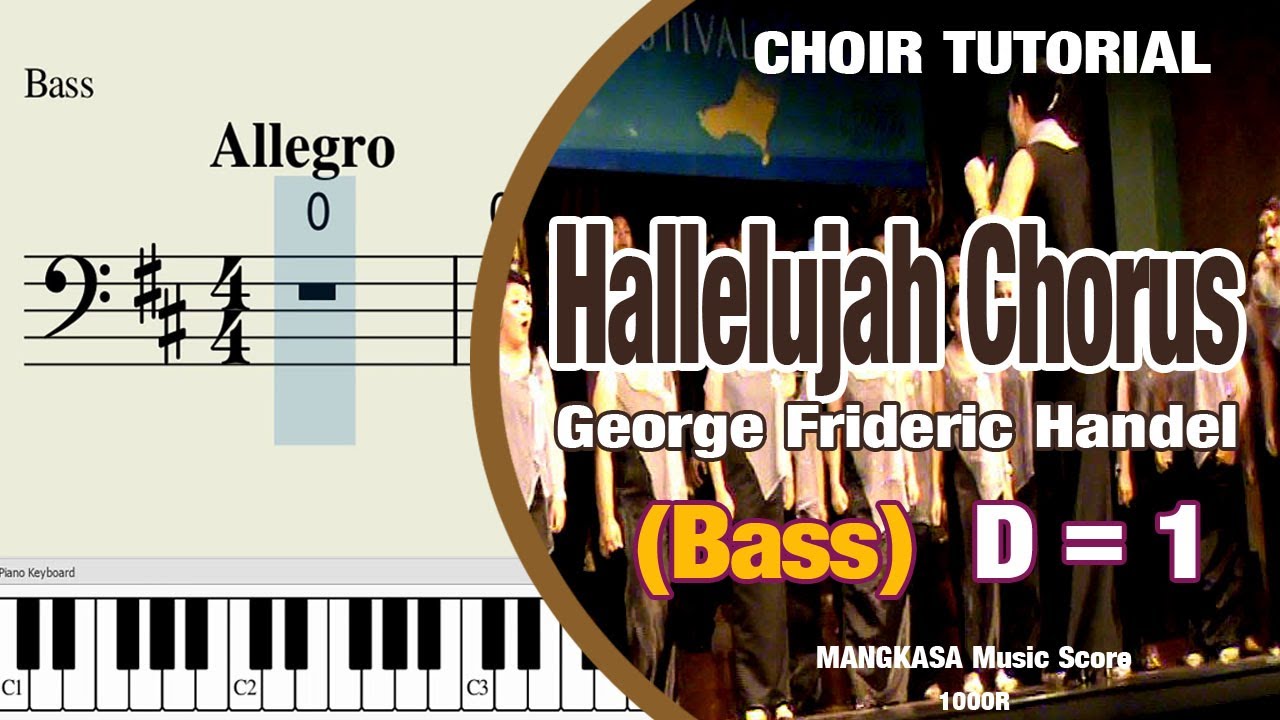 Hallelujah Chorus [Bass] | Choir Tutorial - YouTube