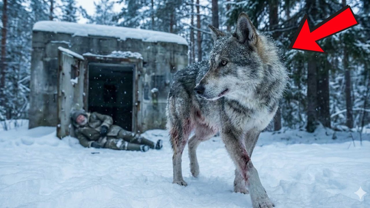 Ветеран умирал на холодном бетоне, когда из метели появилась тень...