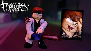 WINNING WITH THE UPDATED ALFRED DREVIS SLASHER SKIN! | Roblox Forsaken