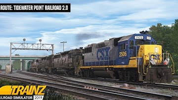 Trainz Railroad Simulator 2019: Tidewater Point 2019 - Old Grain Terminal Session EPIC FAIL