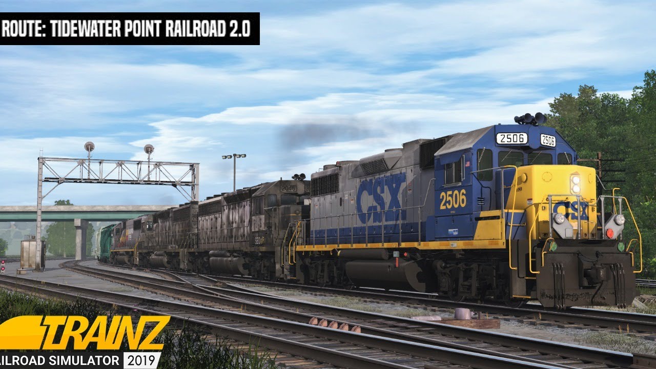 Trainz Railroad Simulator 2019: Tidewater Point 2019 - Old Grain Terminal Session EPIC FAIL
