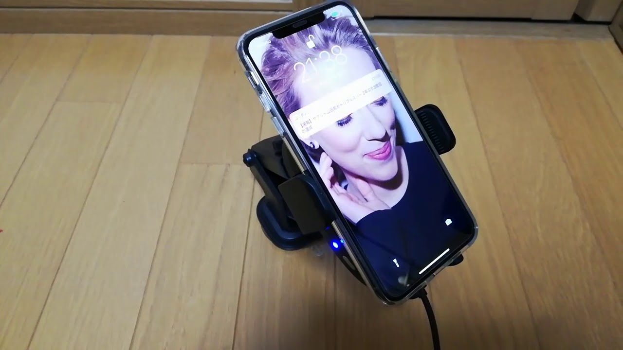 Elzle Qiワイヤレス充電器ホルダー