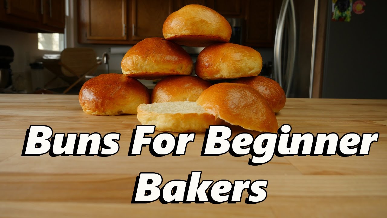 Easy 5 Step Homemade Burger Bun Recipe YouTube