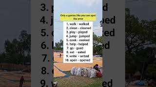 English identifying error #englishactivity #findtheerror #grammar