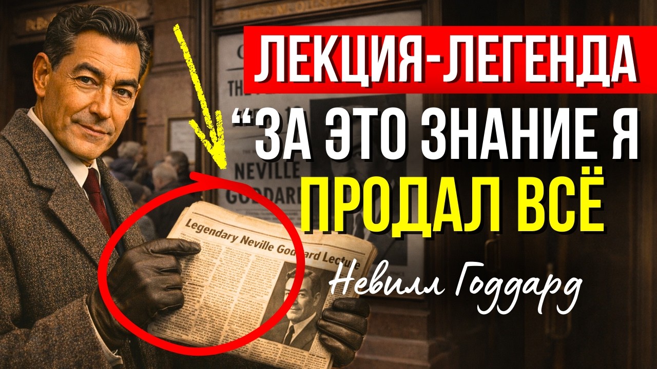 НЕВИЛЛ ГОДДАРД: Я ПРОДАЛ ВСЁ, ЧТОБЫ УЗНАТЬ ЭТО! И НЕ ПОЖАЛЕЛ!