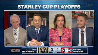 Bieksa And The Panel Bash The Reffing In Montreal vs Vegas Game 4