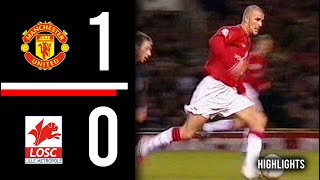 Manchester United v Lille | Highlights | UCL | 2001/2002