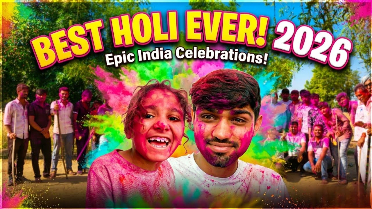 Holi celebration 