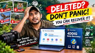 Free! How to Recover Photos from a Formatted SD Card ! 4DDiG Free Data Recovery screenshot 3