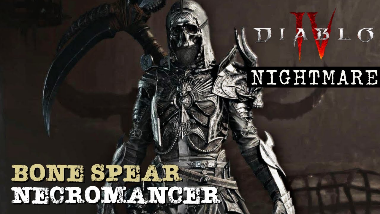 Diablo 4 | Nightmare Dungeon | Necromancer Gameplay