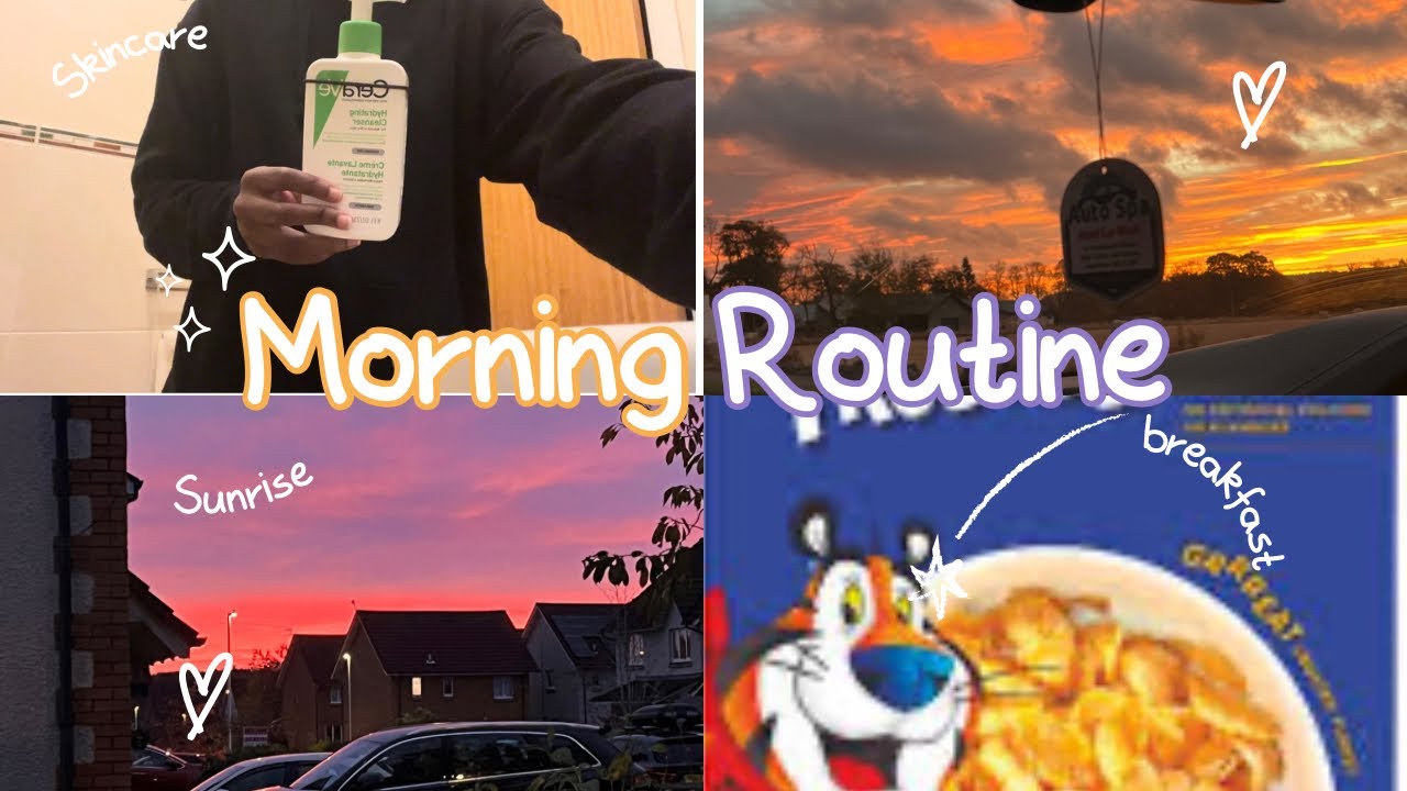 Updated morning routine 🌅🫶🏽 - YouTube