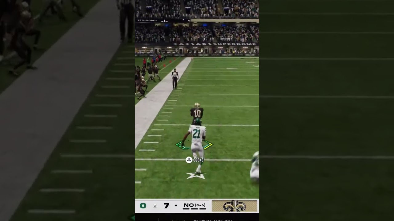Brandin Cooks putting on the burners for the 90 yard touchdown catch