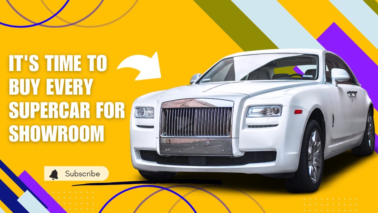 IT'S TIME|| TO BUY EVERY|| SUPERCAR|| FOR SHOWROOM🚗🚓😍💕