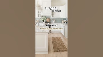 How to Choose Your Flooring Based on Your Cabinet Color!