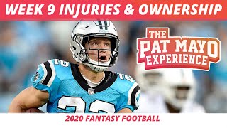 2020 Fantasy Football Week 9 Rankings Update | NFL Week 9 Injuries | Week 9 DraftKings Ownership