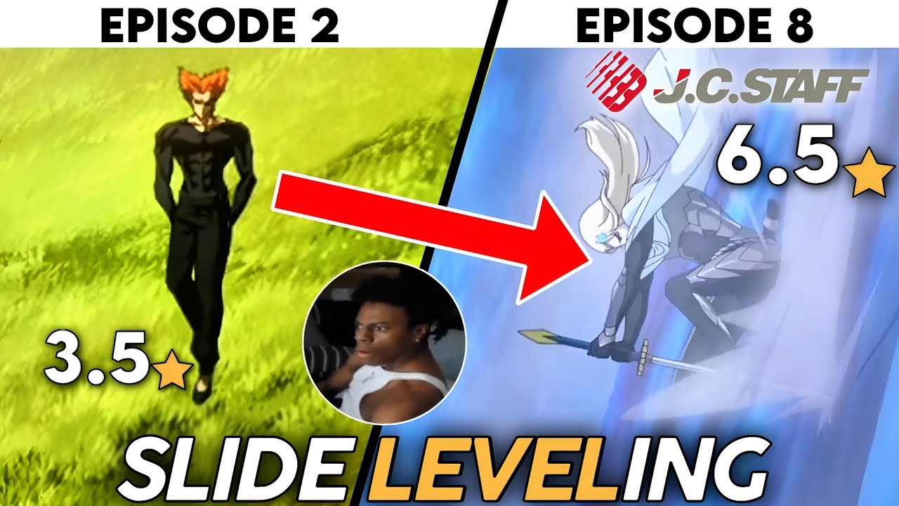 JC Staff Did "SLIDE LEVELING" In Episode 8 💀