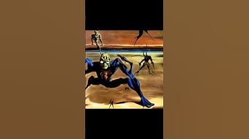 Spiderman by Salvador Dali 🔥FANTASTIC video #shorts #video #abstract #ai #animation #cartoon