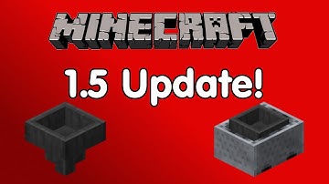 Minecraft 1.5 Update | Hoppers and Minecart Hoppers