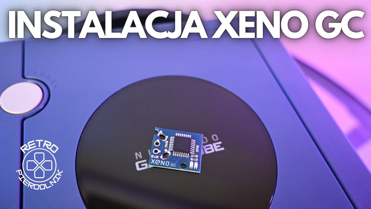 Instalacja XenoGC w Gamecube DOL-001