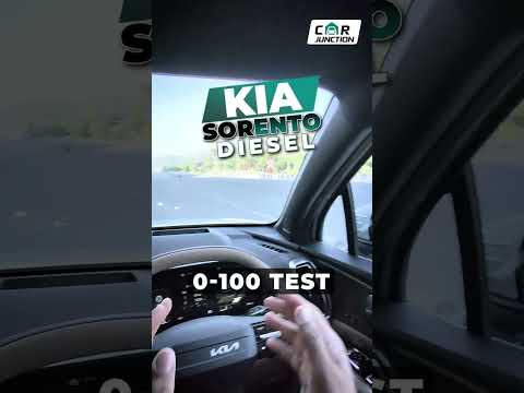 Kia Sorento Diesel AWD Acceleration Test | How Quick Is This Big SUV? #kia