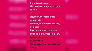 SEREBRO - Отпусти меня (speed up + lyrics)