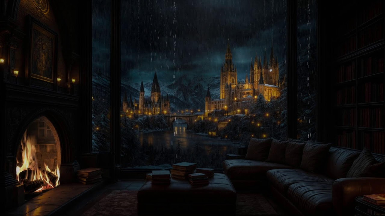 INSTANT DEEP SLEEP 😴 (No Ads) | Dark Rainy Night with Thunder & Steady Rainfall