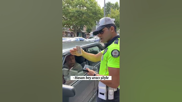 DRONE İLE TRAFİK CEZASI KESMEK