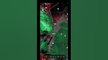 Excellent example of how to read velocity on #weather #radar.