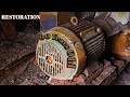 Old Rusty Electric Motor - Restoration