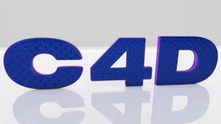 cinema 4d text with sofa effect