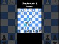 Checkmate in 8 Moves ♟️ Sharp Tactical Win! #shorts  #ytshorts  #chess  #checkmate