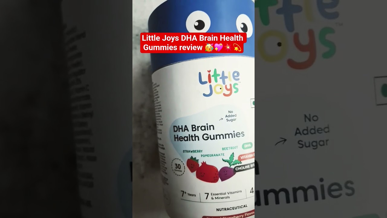Little Joys DHA Brain Health Gummies review 