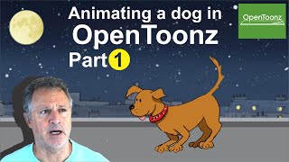 Animating a dog in OpenToonz  part 1of 3 (OpenToonz Tutorial)