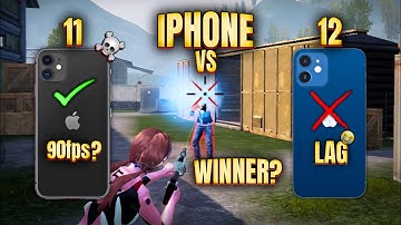 I phone 11 Vs I phone 12 🔥🥵 | I phone 11 vs I phone pubg test 2025 | comparison.