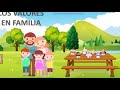 LOS VALORES EN FAMILIA