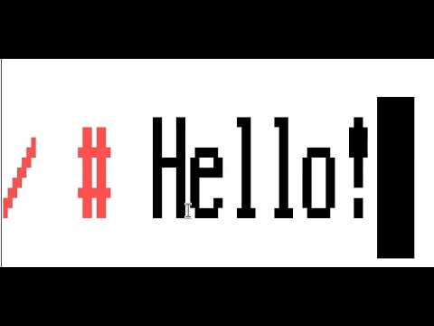 Helenos Resizing, remote console & giant characters - HelenOS - YouTube
