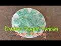 Poudine Sagoo ( Sagoo Pudding ) Recipe