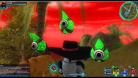 Fusionfall Retro Spidermonkey missions at Monkey Foothills