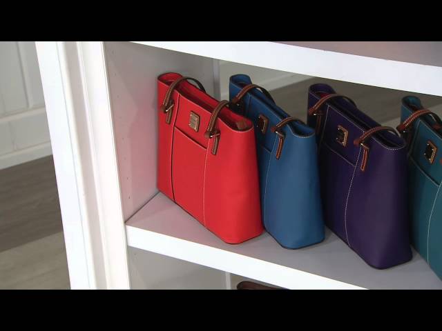 Dooney & Bourke Pebble Leather Small Lexington Shopper on QVC 